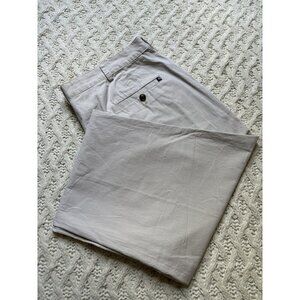 SPRING/SUMMER‎ Brooks Brothers 346 Cream White Men Solid Chino Pants 40x28.5